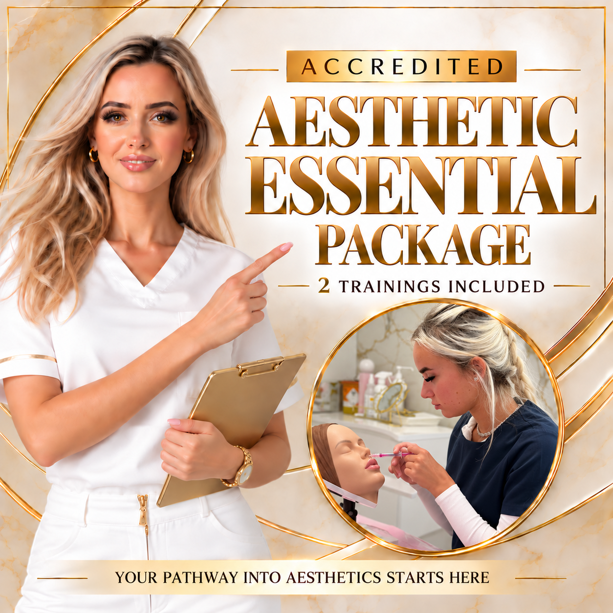 ChatGPT Image Sep 27, 2026 at 12_45_02 AM Aesthetic Essential Package – 2 Accredited Trainings Included - Image 1